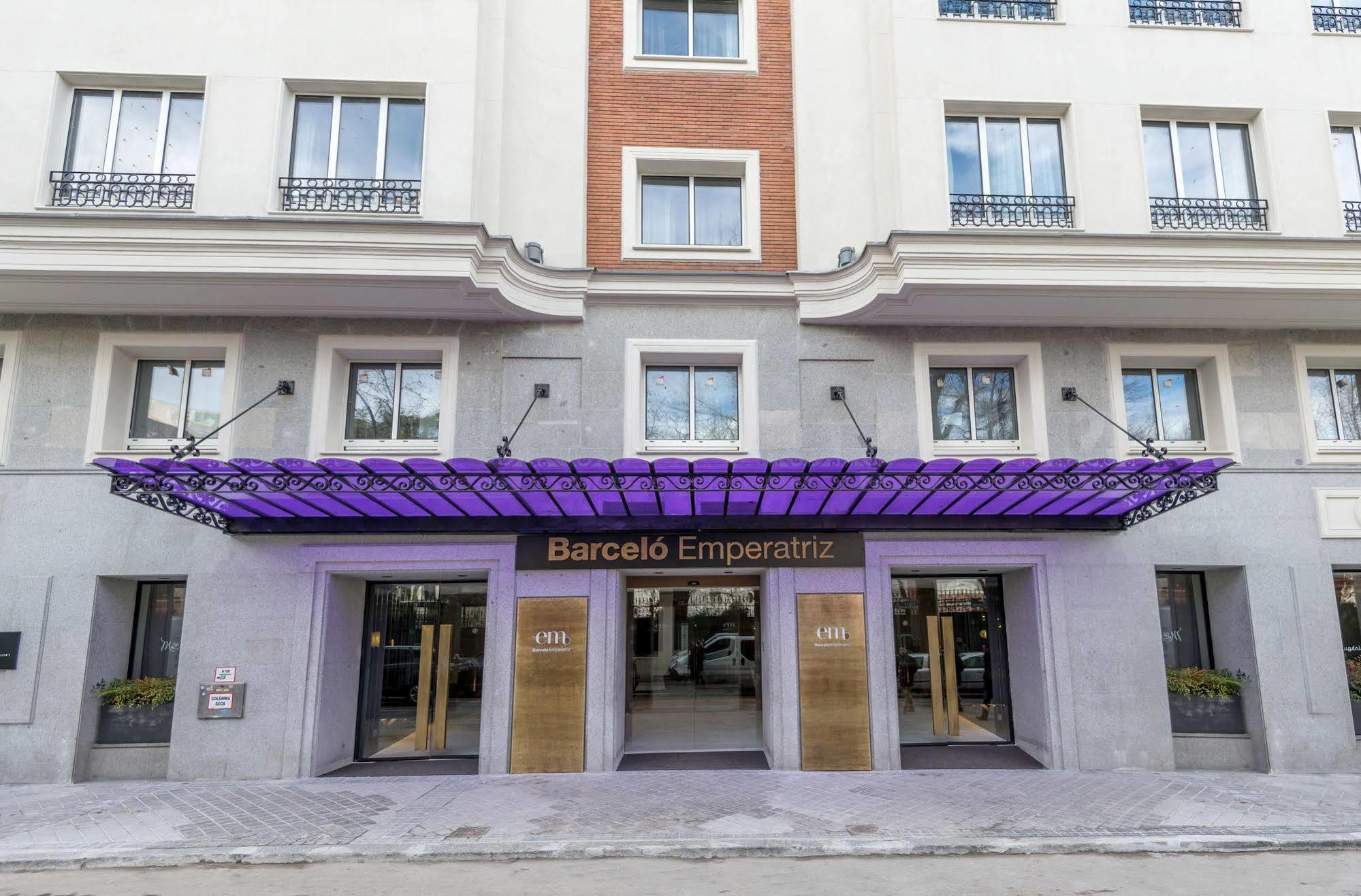 Barcelo Emperatriz Hotel Madrid Exterior photo